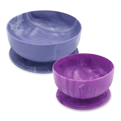Bol Succion IncrediBowls Paquet de 2 - Mauve Lilas
