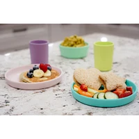 3 Piece Silicone Meal Set - Blue