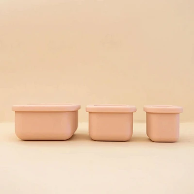 Trio Bols à Collation en Silicone