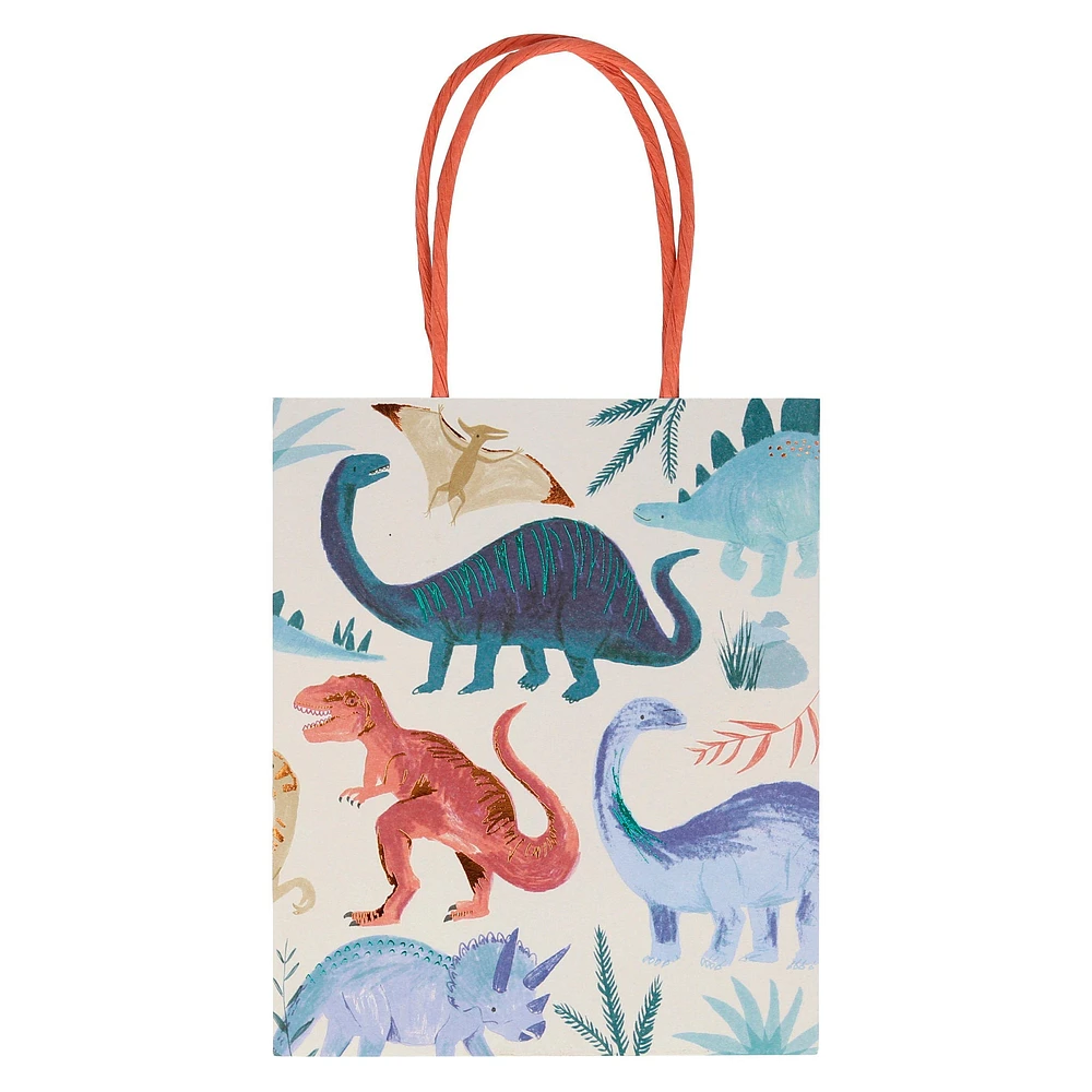 Sacs Cadeaux (8) Royaume Des Dinosaures