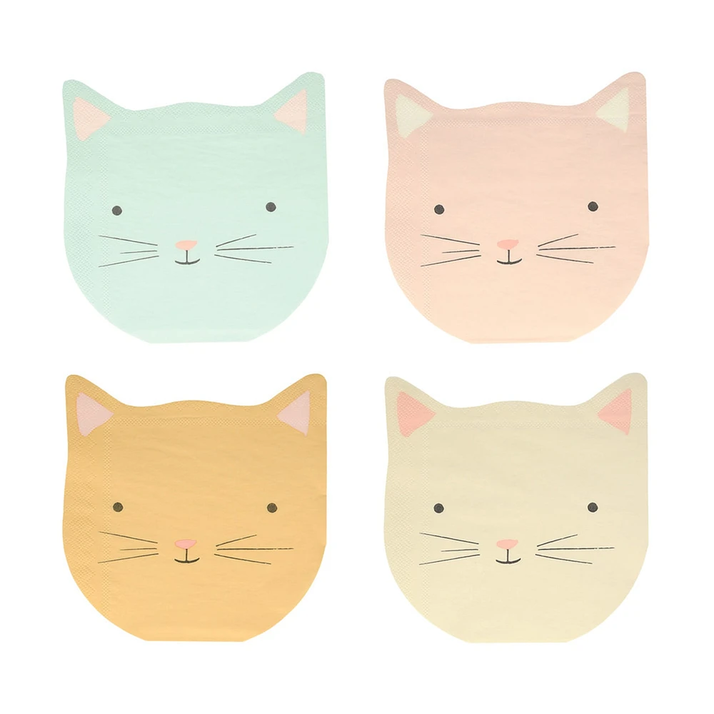 Serviettes en Papier (16) - Chatons Mignons