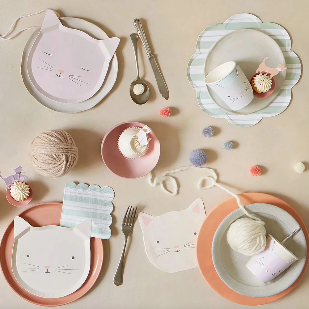 Serviettes en Papier (16) - Chatons Mignons