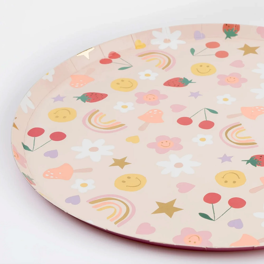 Assiettes de Carton (8) - Icônes
