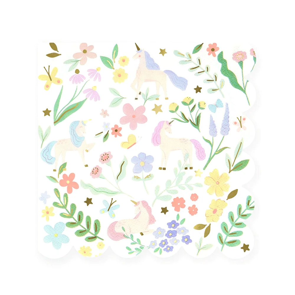 Meadow Unicorns Small Napkins(16)