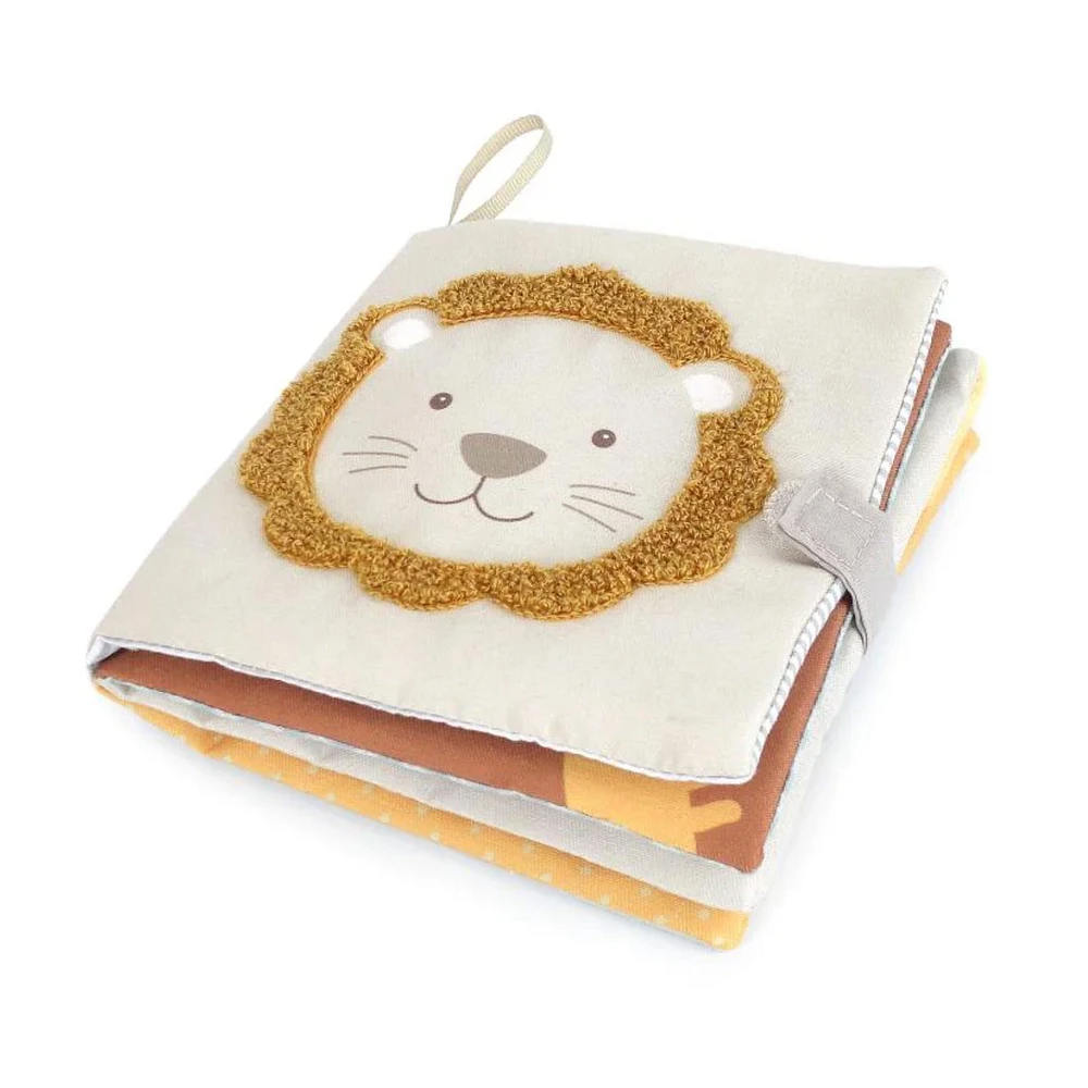 Soft Fabric Book Safari And Friend