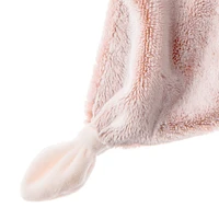 Silky Bunny Lovey Blanket - Tan