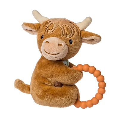 Hochet De Dentition Vache Highland