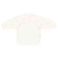 Long-sleeved Bib with integrated pocket 6-24m - Kangaroo