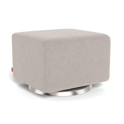 Como Ottoman - Sand / Steel