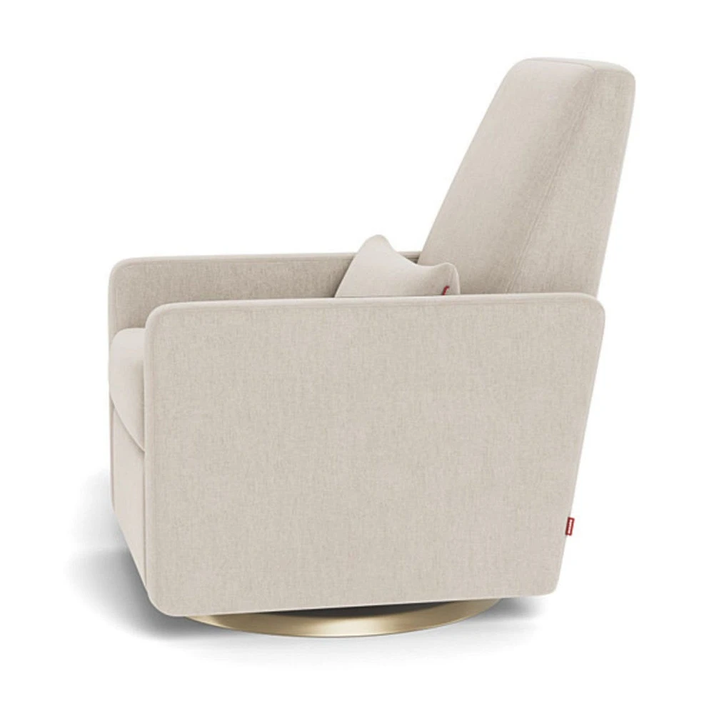 Fauteuil Pivotant Berçant et Inclinable Grano - Dune / Or