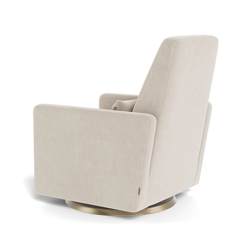 Fauteuil Pivotant Berçant et Inclinable Grano - Dune / Or