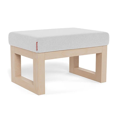 Joya Ottoman - Ash / Maple