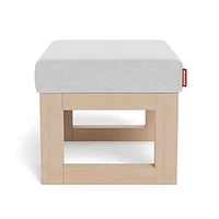Joya Ottoman - Ash / Maple