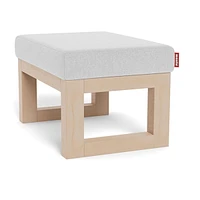 Joya Ottoman - Ash / Maple