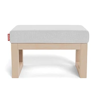 Joya Ottoman - Ash / Maple