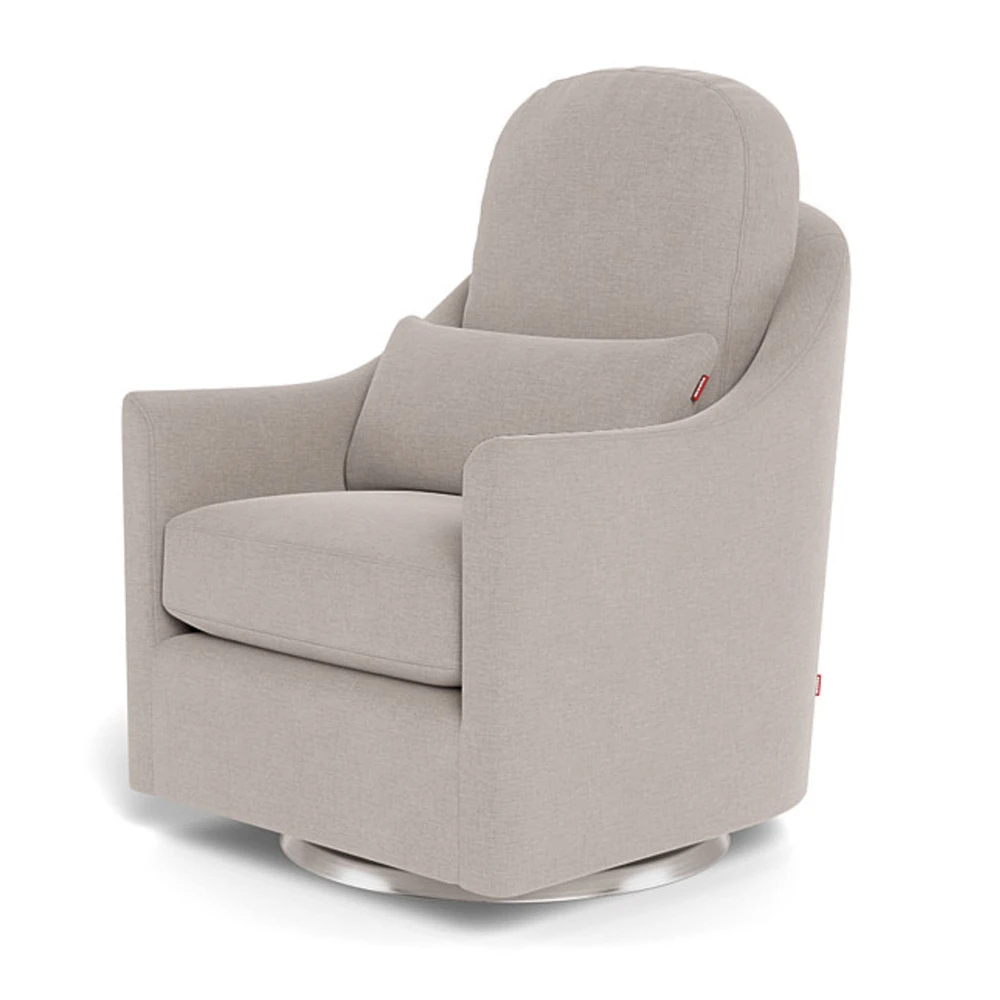 Nessa Rocking and Swivel Glider - Sand / Steel