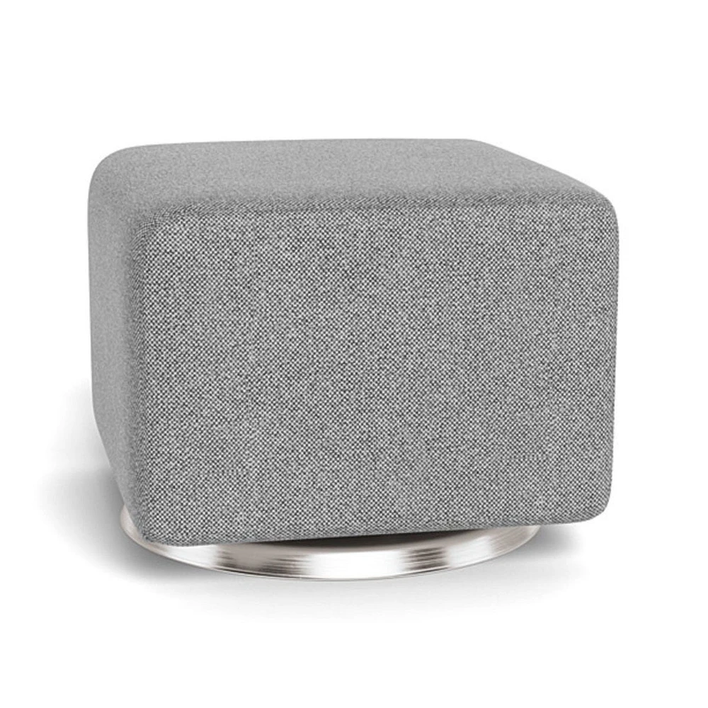 Vera Ottoman - Pepper Grey / Steel