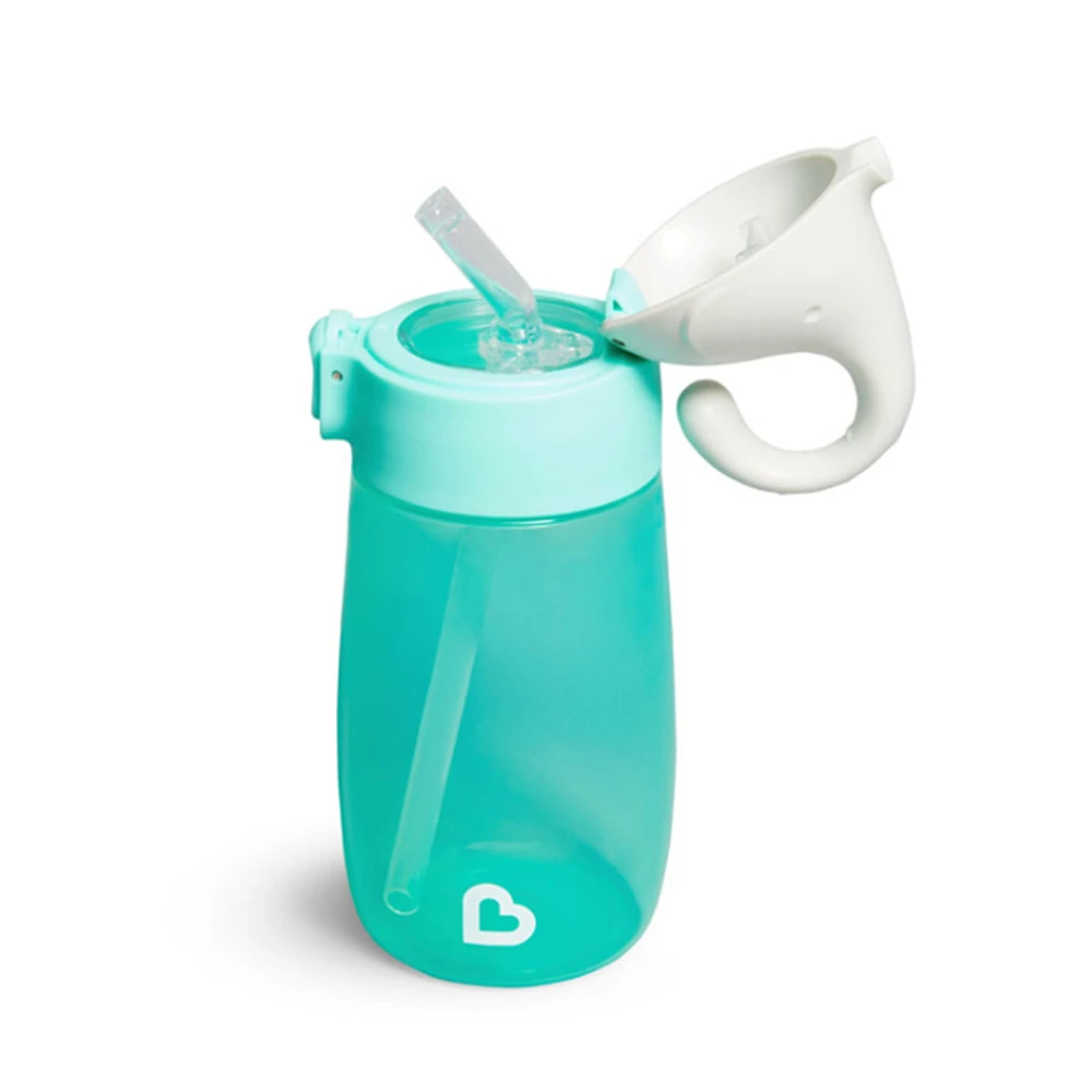 Gobelet avec Paille 12oz Flip N Lock - Elephant