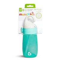 Gobelet avec Paille 12oz Flip N Lock - Elephant