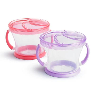 Snack Catcher® 2-Pack - Pink / Purple