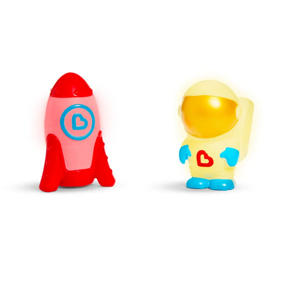 Astronaute Et Fusée De Bain