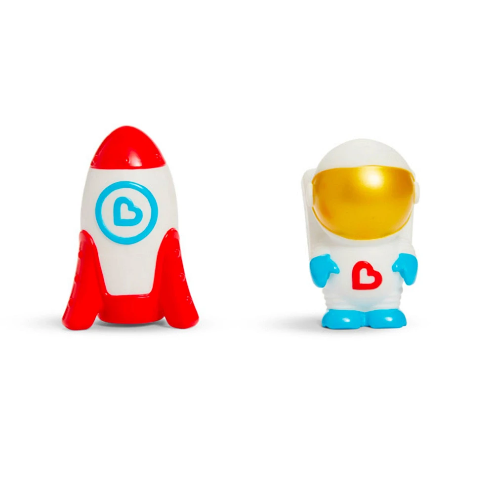 Astronaute Et Fusée De Bain