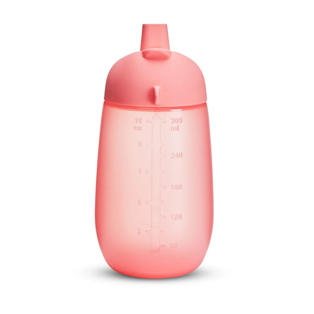 Straw Cup Blue 10 oz Rose