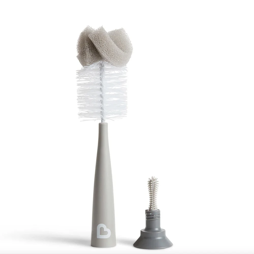 Brosse Éponge pour Bouteille - Gris