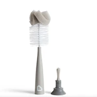 Brosse Éponge pour Bouteille - Gris