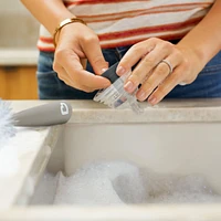 Brosse Éponge pour Bouteille - Gris
