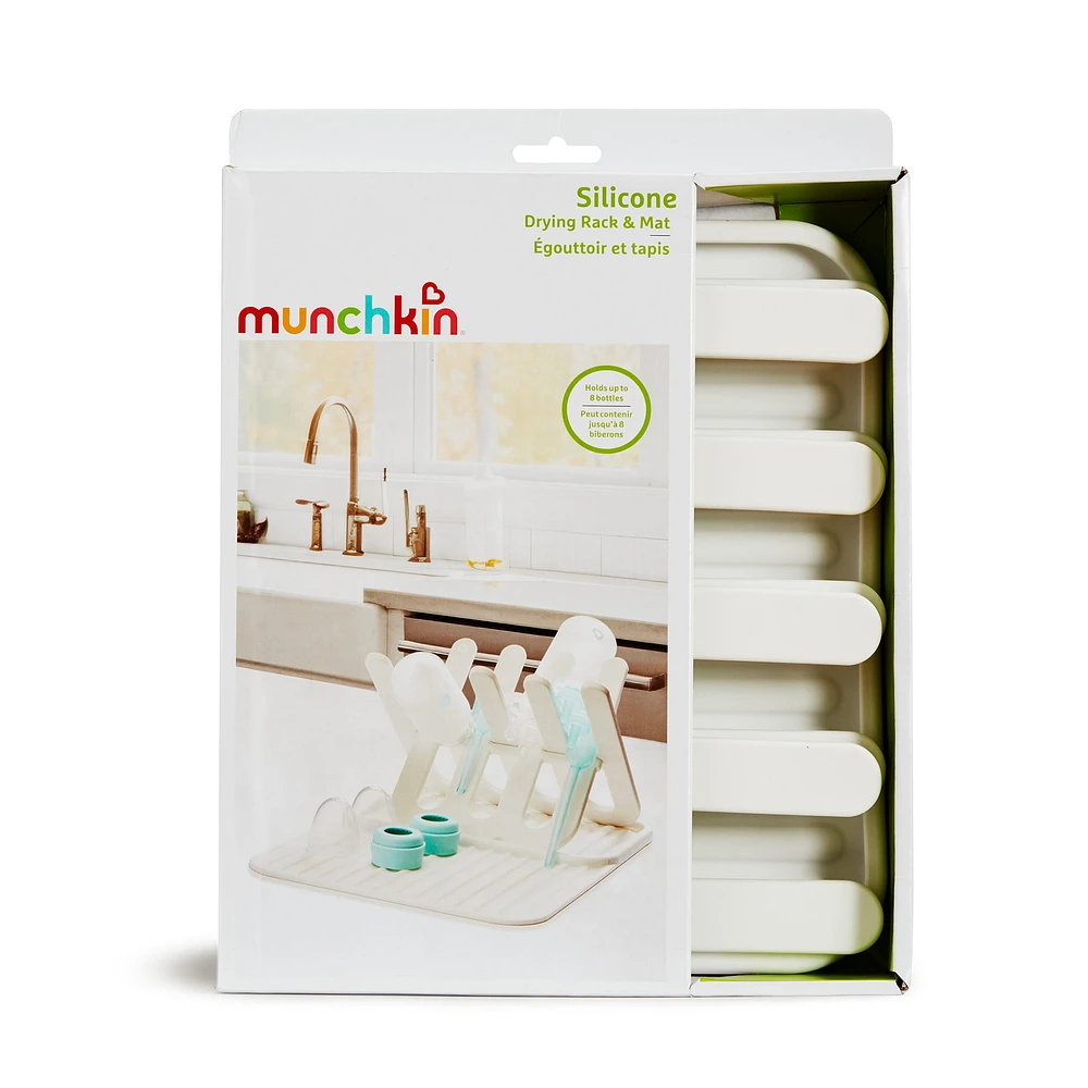 Silicone Drying Rack and Mat