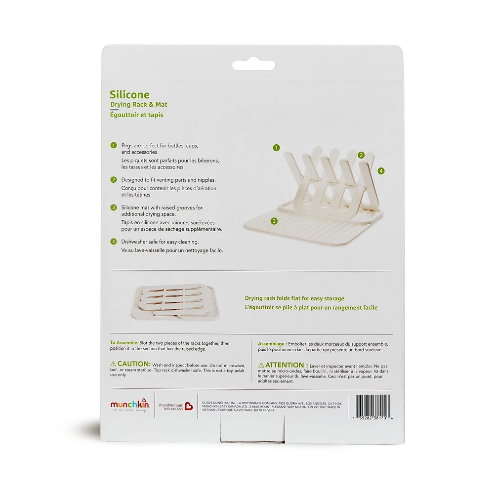 Silicone Drying Rack and Mat
