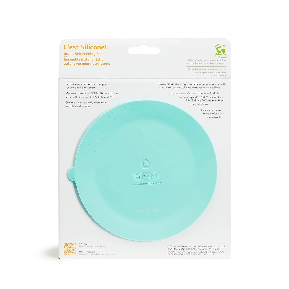 Silicone Infant Self Feeding Set 