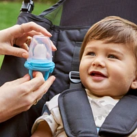 Silicone Baby Food Feeder - Blue