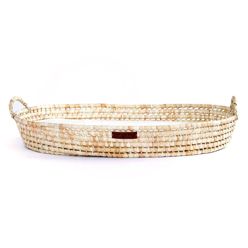 Changing Rattan Basket with Mattress