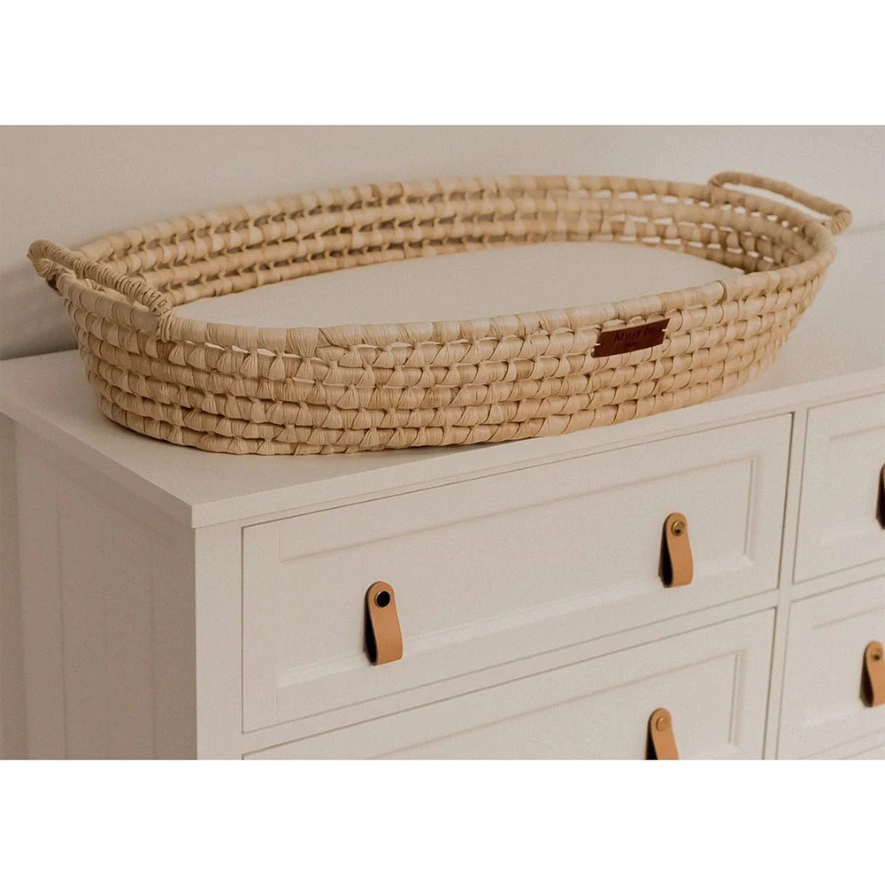 Changing Rattan Basket with Mattress