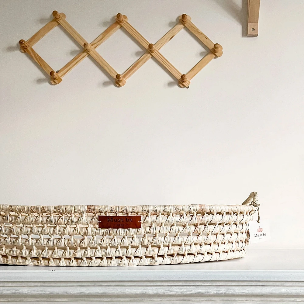 Changing Rattan Basket with Mattress