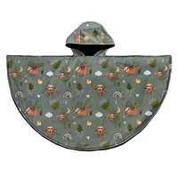 Car Seat Poncho 0-6y - Sloth