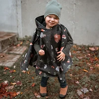 Car Seat Poncho 0-6y - Forest