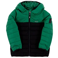 Green Bubble Jacket 12-24m
