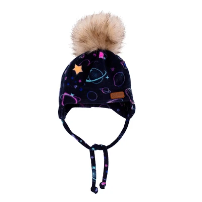Space Cats Fleece Beanie 2-6y