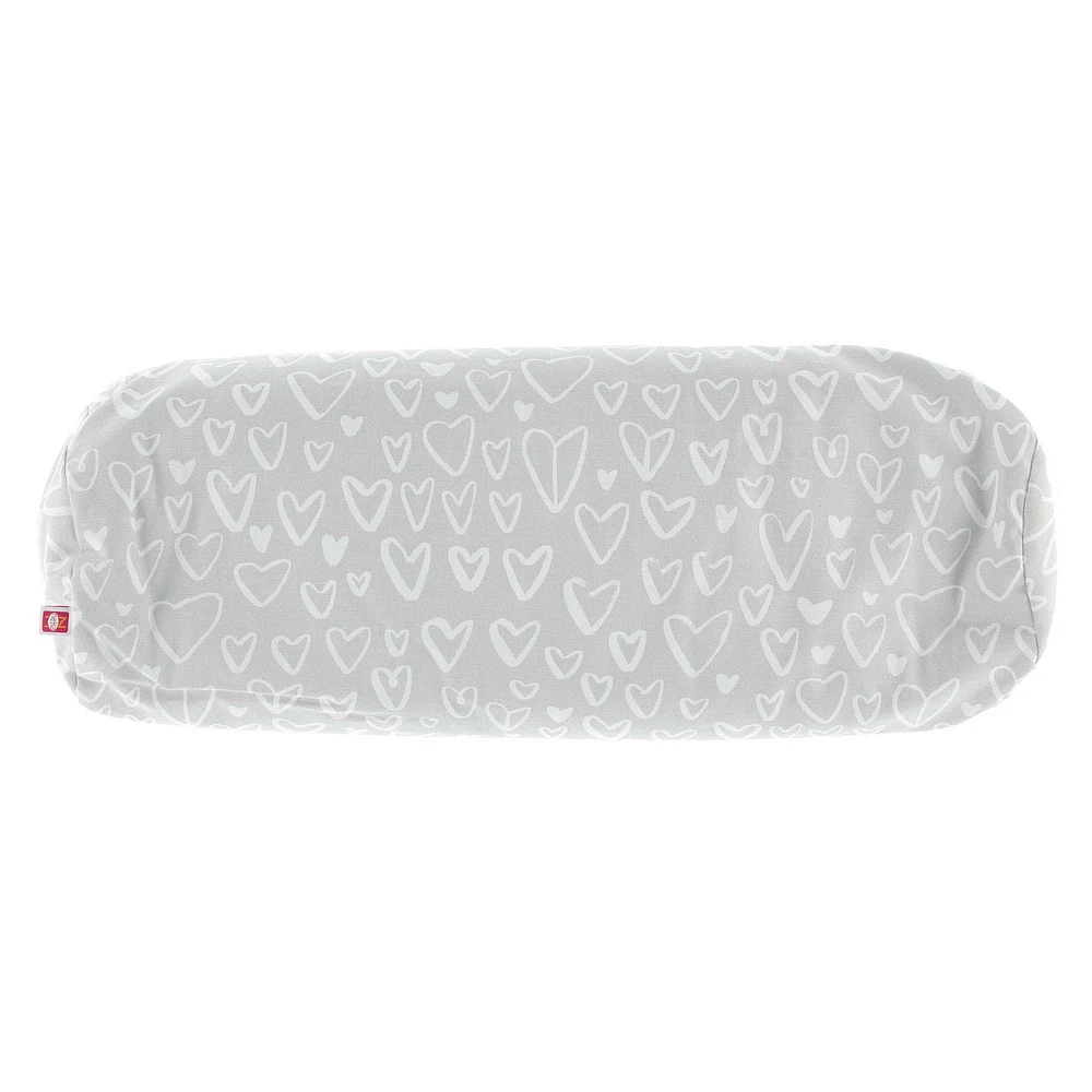 Nursing Pillow - Grey Hearts