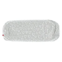 Nursing Pillow - Grey Hearts