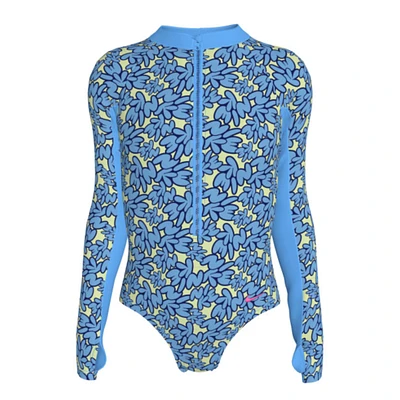 Bubble Script Swimsuit 8-16