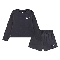 Ensemble Short Swoosh Motion 2-4T