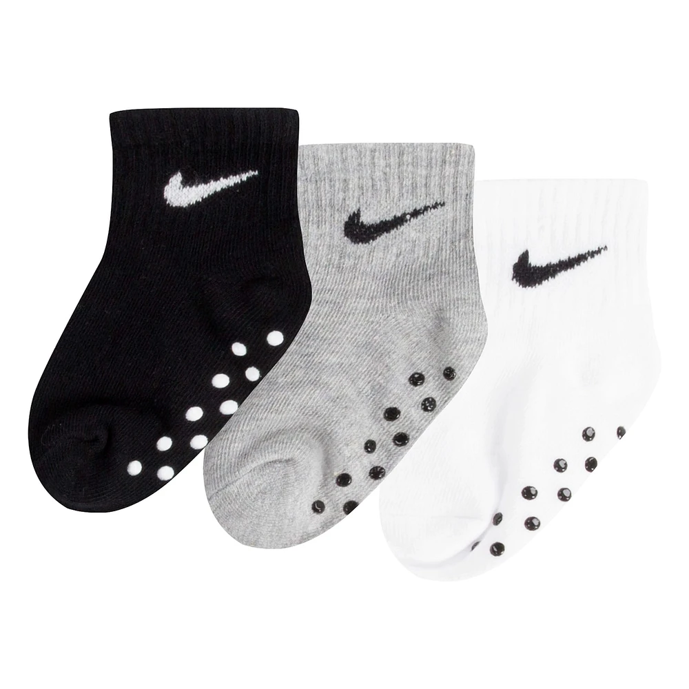 No Slip Socks (3) 12-24m