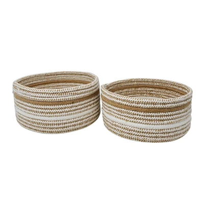 Paniers (2) Ronds - Naturel