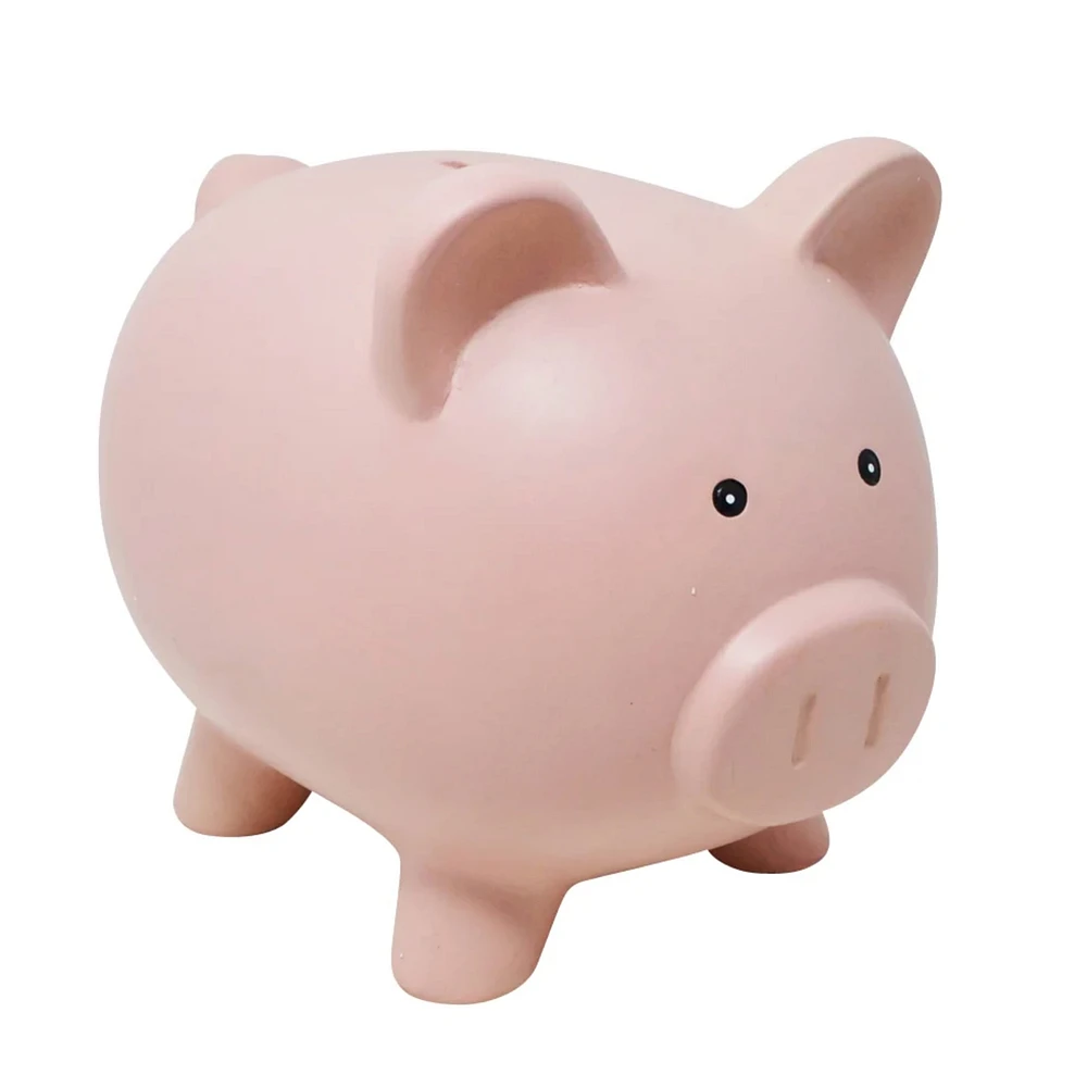 Piggy Bank Rose 25x17x20cm