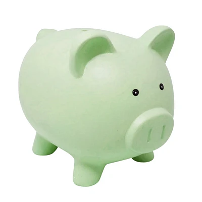 Banque Cochon Vert 25x17x20cm