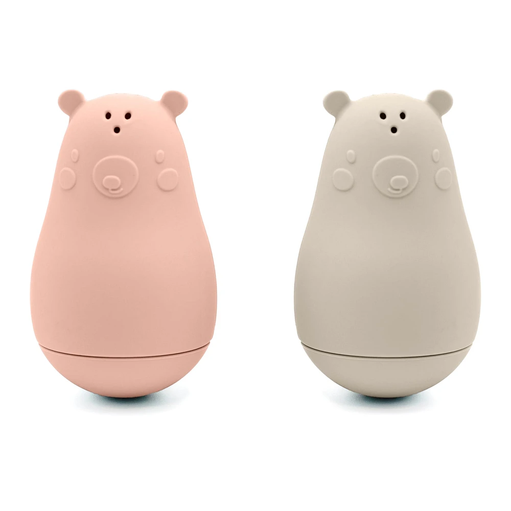 Ours (2) de Bain Rose Ivoire